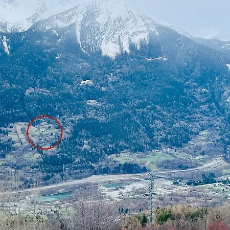 Lejlighed Bilocale Pietra E Legno Immerso Nella Natura Morgex